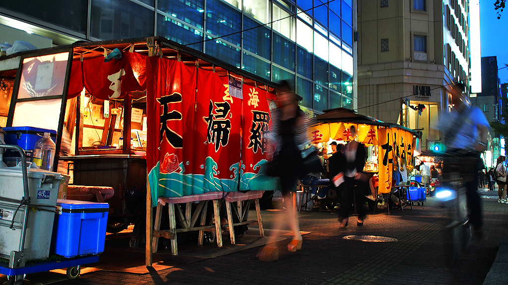 Yatai in fukuoka